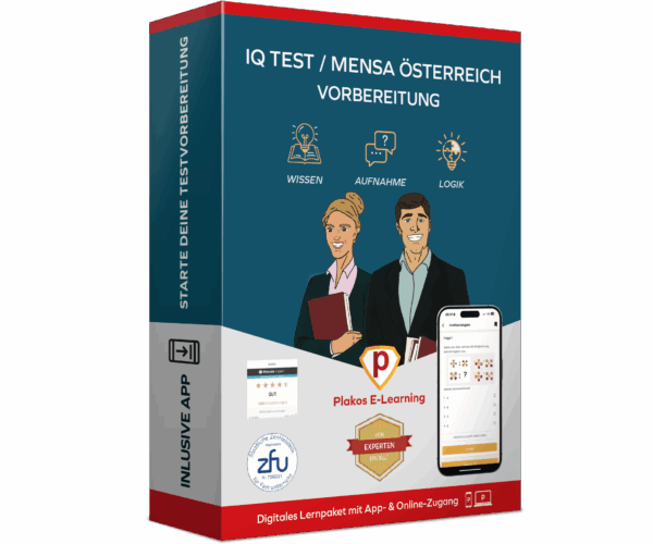 IQ Test / Mensa Österreich Vorbereitung 2025 Online Testtrainer