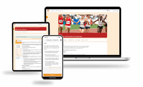 C Trainer Leichtathletik  Prüfung 2025 Online Testtrainer – Bild 2