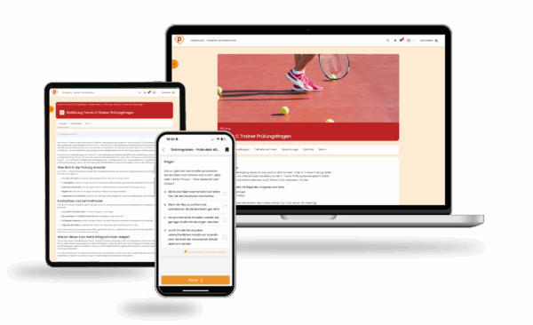 Tennis C Trainer Prüfung 2025 Online Testtrainer – Bild 2