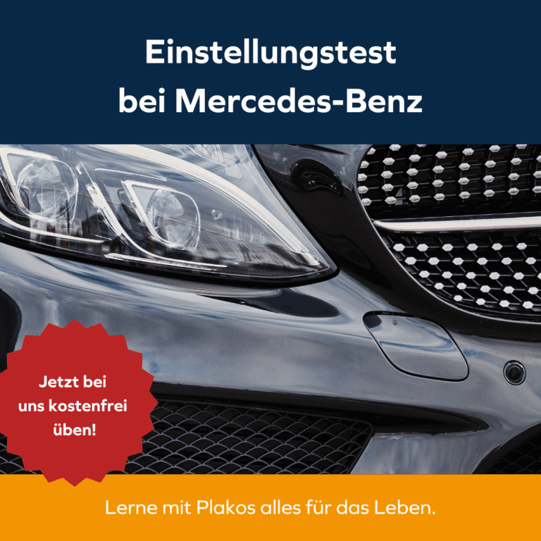 Mercedes Einstellungstest